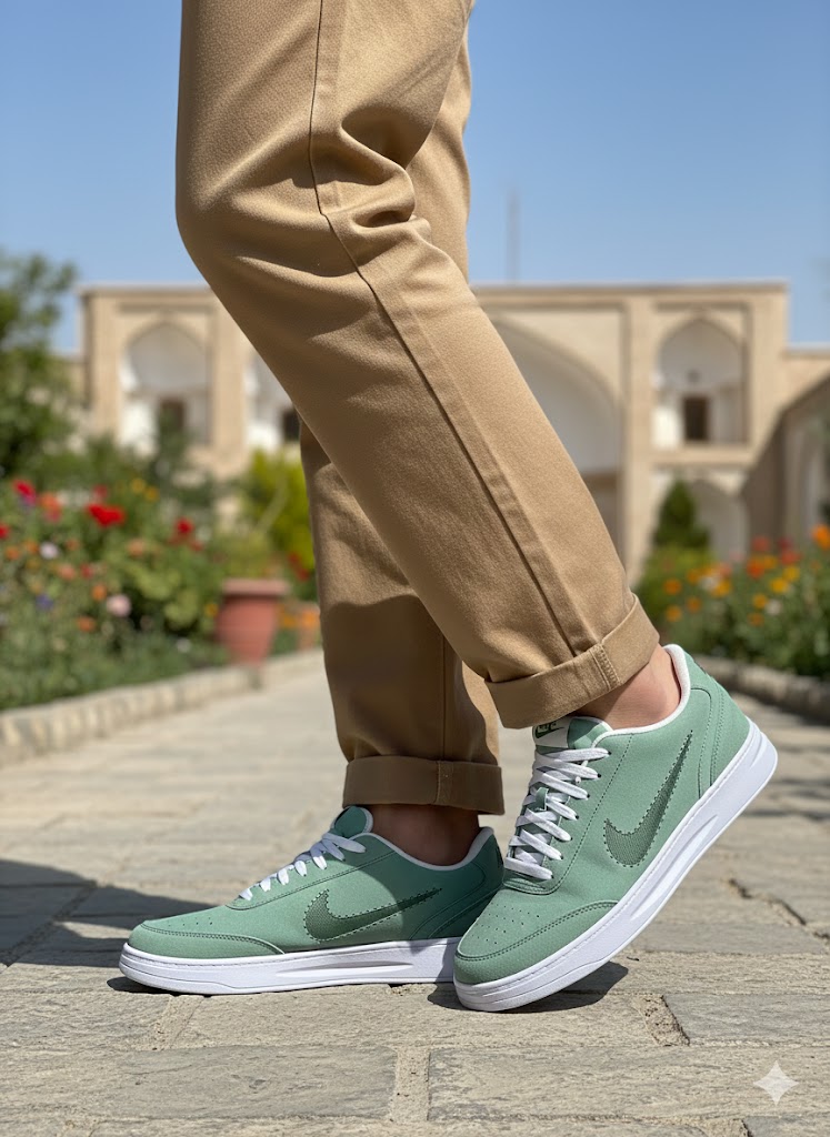 کفش اسپرت نایک Nike  مردانه  رنگ سبز سبک و راحت