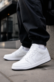 کتونی بسکتبال مردانه نایک ایر جردن 1 سفید تمام (Air Jordan 1 Low)