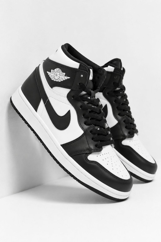 کفش بسکتبال نایک مدل JORDAN 1 ساقدارمردانه مشکی سفید