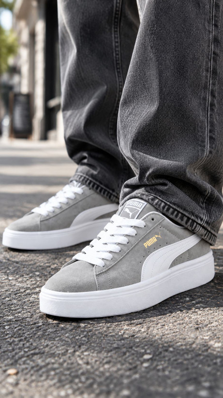 کفش ونس مردانه پوما (PUMA) طوسی